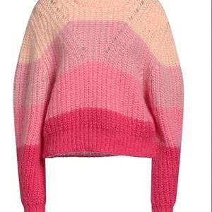 Sandro Pink ombré Women's Sweater